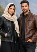 Kashmiri Leather Jacket