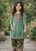 Girl Velvet Designer Kurti