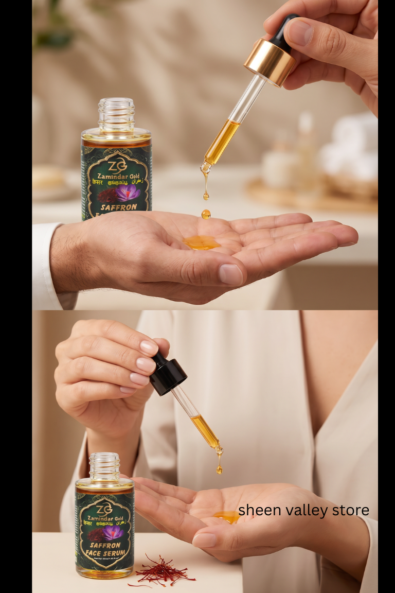 Kashmiri Saffron Face Serum (30 ml) - Image 2