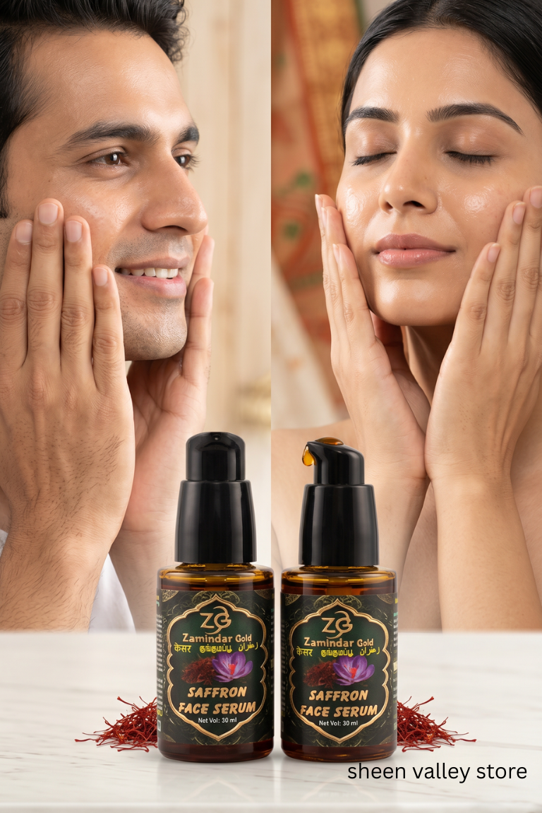 Kashmiri Saffron Face Serum (30 ml) - Image 3